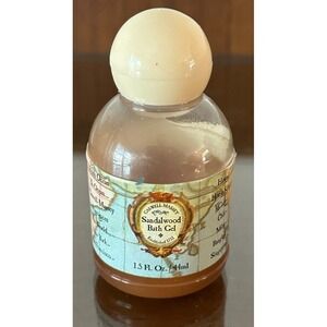Caswell‎ Massey Sandalwood Bath Gel 1.5fl oz Travel Size HTF